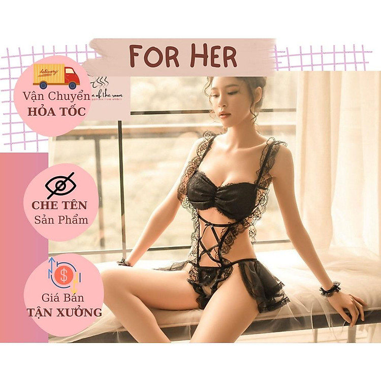 Bộ Cosplay hầu gái sexy gợi cảm