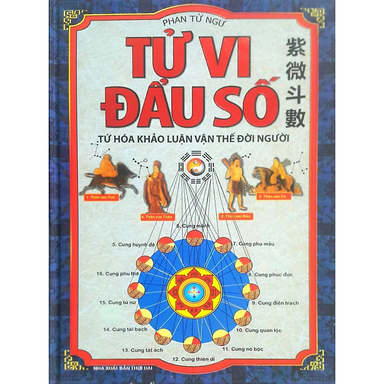 Sách - Tử Vi Đẩu Số-Tứ hoá khảo luận vận thế đời người - Phan Tử Ngư - NXB Thời Đại - Minh Lâm