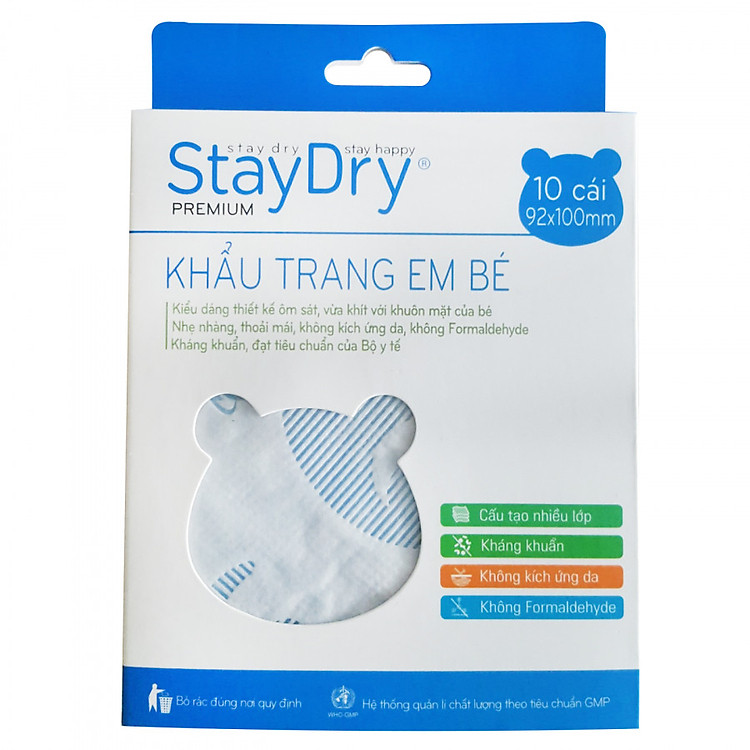 Khẩu trang em bé StayDry