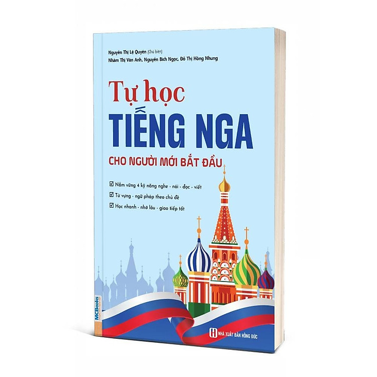 Sách - Combo tự học + tập viết Tiếng Nga cho người mới bắt đầu MCBooks