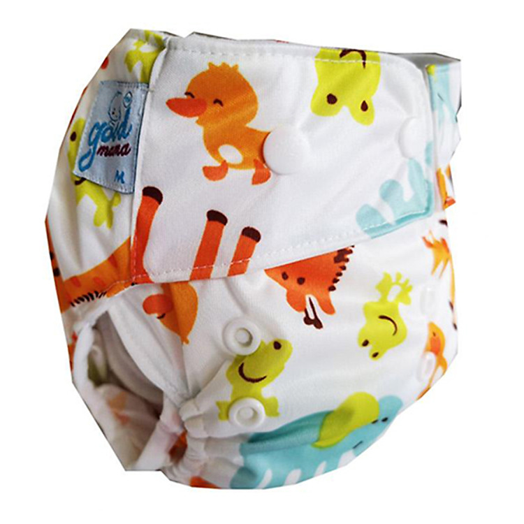 Bỉm vải Goodmama siêu chống tràn hình ếch xinh