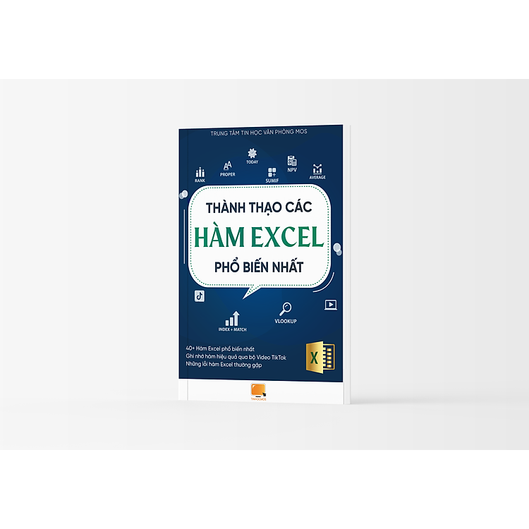 Sách Thành thạo các hàm Excel phổ biến nhất - tinhocmos