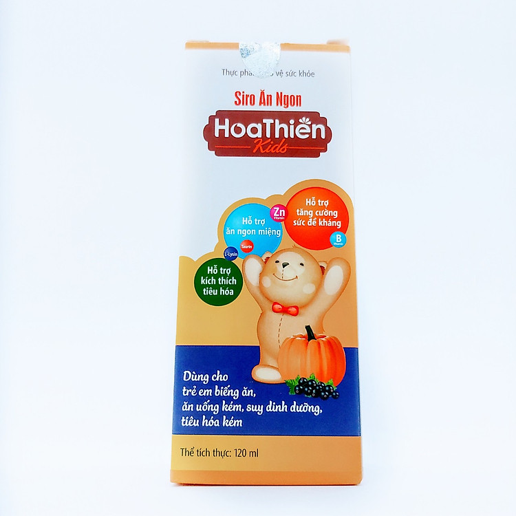 Siro Hoa Thiên Kids hỗ trợ tiêu hóa 120ml Chất lượng Giá rẻ - Hình ảnh 5