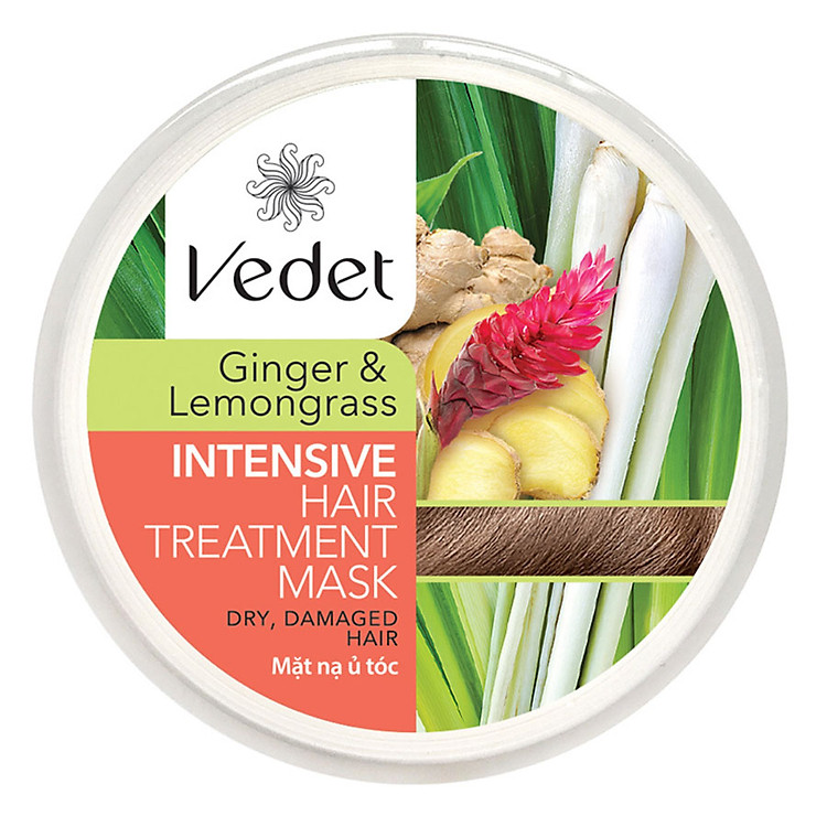 Mặt Nạ Ủ Tóc Gừng Xả Vedet (110g)