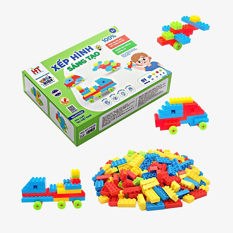 Đồ Chơi Xếp Hình 51 Chi Tiết Chính hãng Ưu đãi
