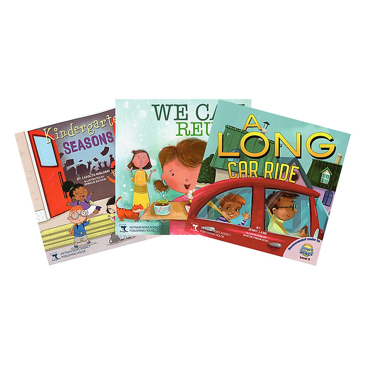 Sách Readers For i-Learn Smart Start Level 3: Kindergarten Seasons, We Can Reuse It!, A Long Car Ride