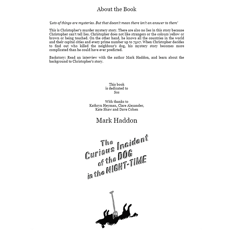 The Curious Incident of the Dog in the Night-time - Ảnh 3