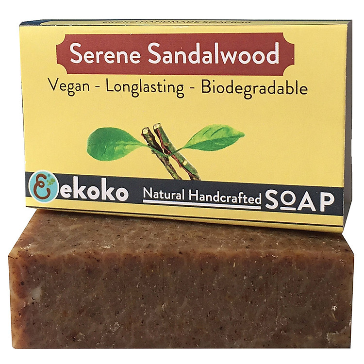 Xà Phòng Hương Gỗ Đàn Hương Serene Sandalwood Ekoko 160912131052 (100g)