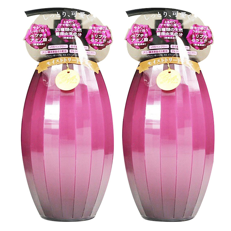 Bộ Gội Xả Dưỡng Ẩm Bồng Bềnh Suôn Mượt Dành Cho Tóc Khô Xơ Rối GIFT MOIST 500ML