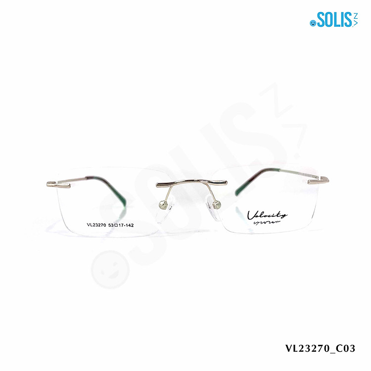 Gọng kính KL hiệu Velocity VL23270 - KÍNH KIM LOẠI HIỆU VELOCITY VL23270 KÍCH THƯỚC 53-17-142