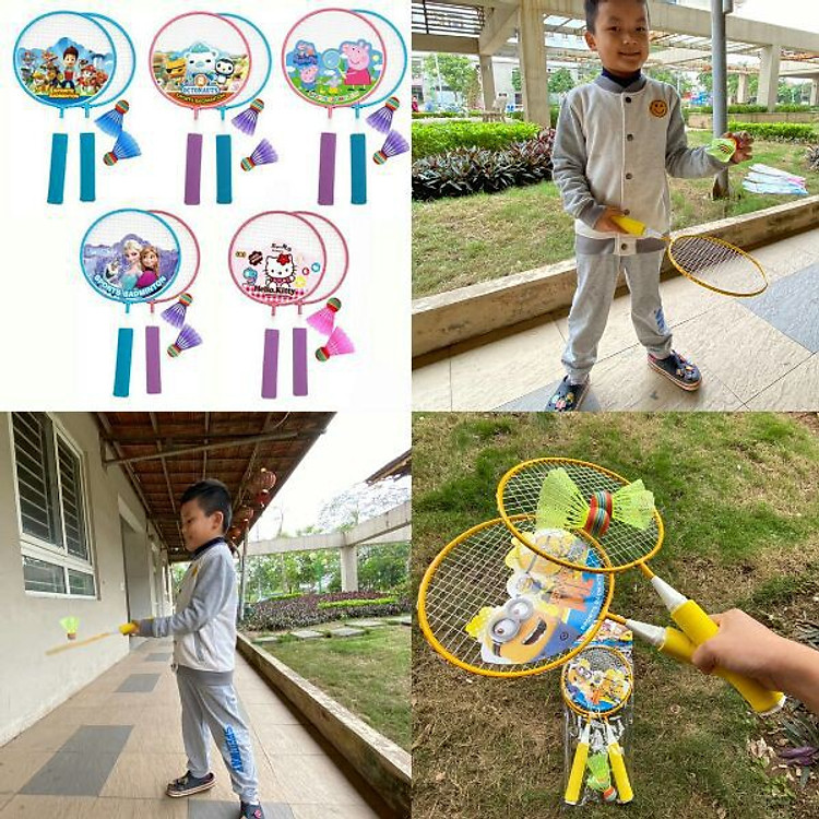 Bộ Vợt Đánh Cầu Lông Ngộ Nghĩnh Chính hãng Ưu đãi - Hình ảnh 5