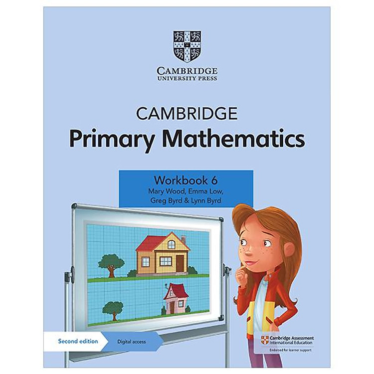 Sách ngoại văn: Cambridge Primary Mathematics - Workbook 6 With Digital Access (1 Year) (2nd Edition)