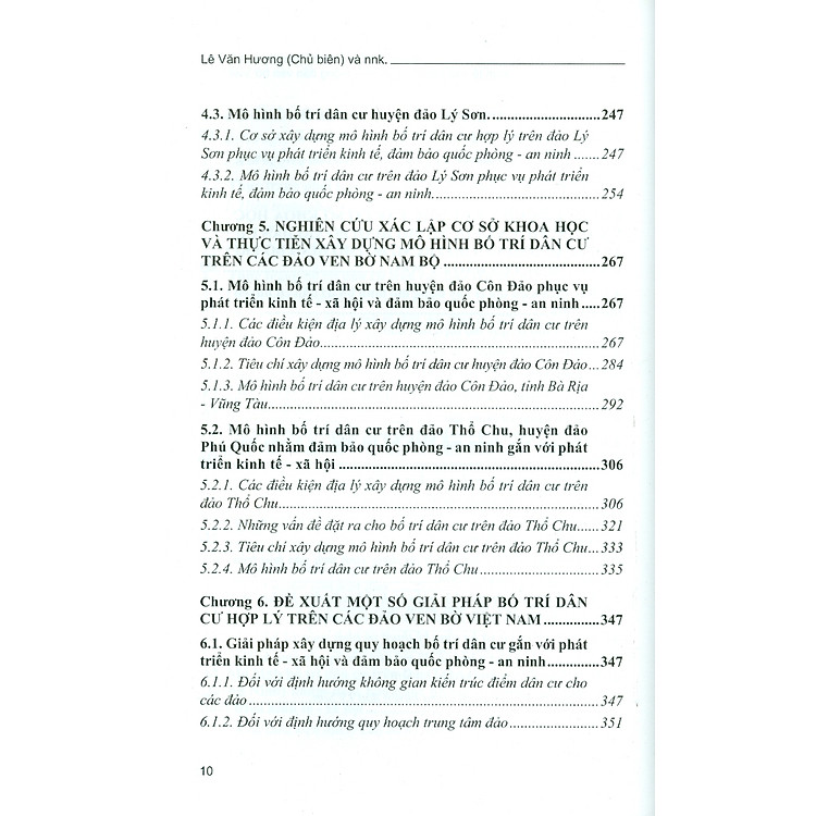 Mô Hình Bố Trí Dân Cư Phục Vụ Phát Triển Kinh Tế - Xã Hội Bền Vững Hệ Thống Đảo Ven Bờ Việt Nam - Ảnh 7