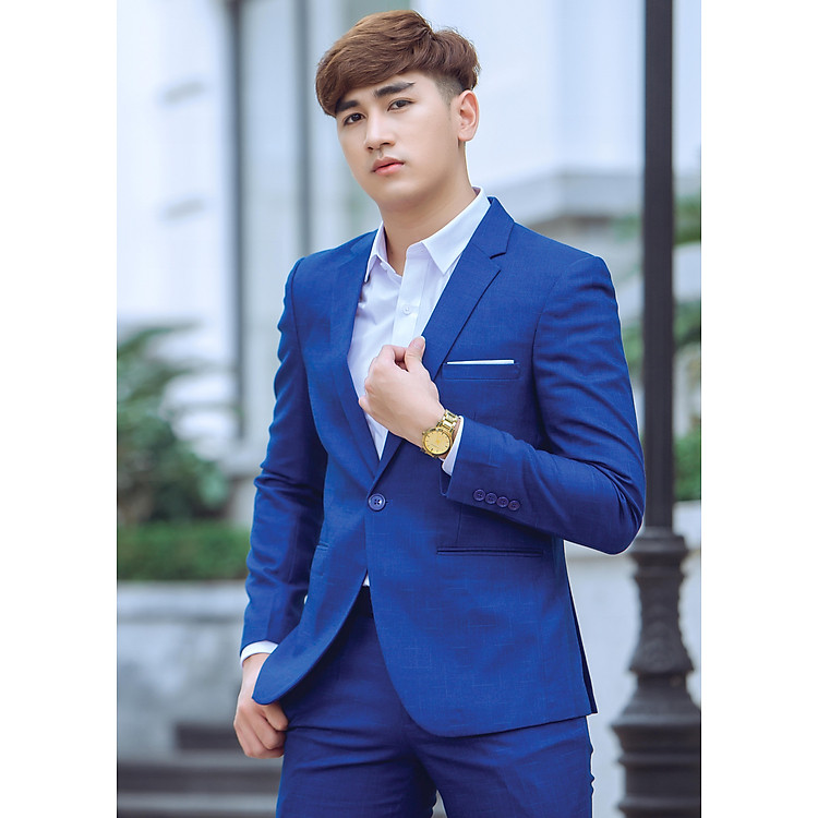 Bộ Vest Nam ZAKADO Xanh 1 (ZVE281)