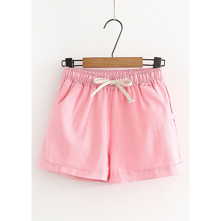 Quần Short Kaki Nữ Color 683