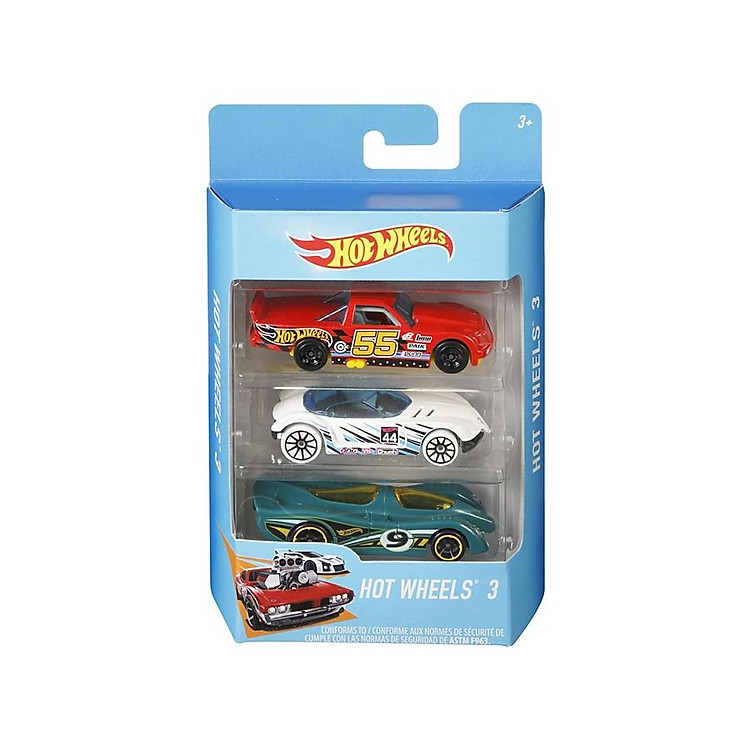 Bộ 3 Siêu Xe Hot Wheels K5904 Chính hãng Tiết kiệm - Hình ảnh 4