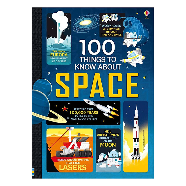 Sách Usborne 100 Things to know about Space