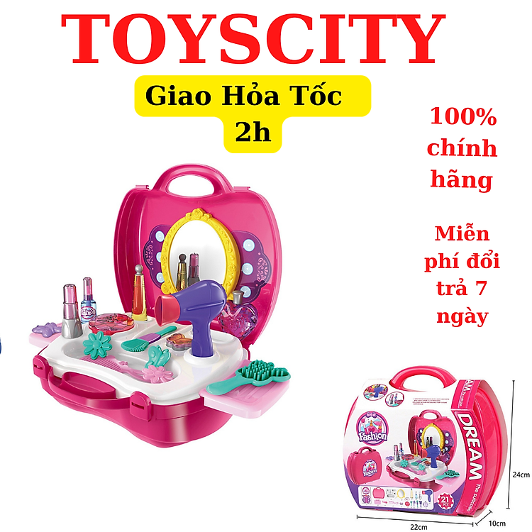 Tìm mua tại Avakids: Bộ đồ chơi BOWA - Vali trang điểm - Ngập tràn khuyến mãi