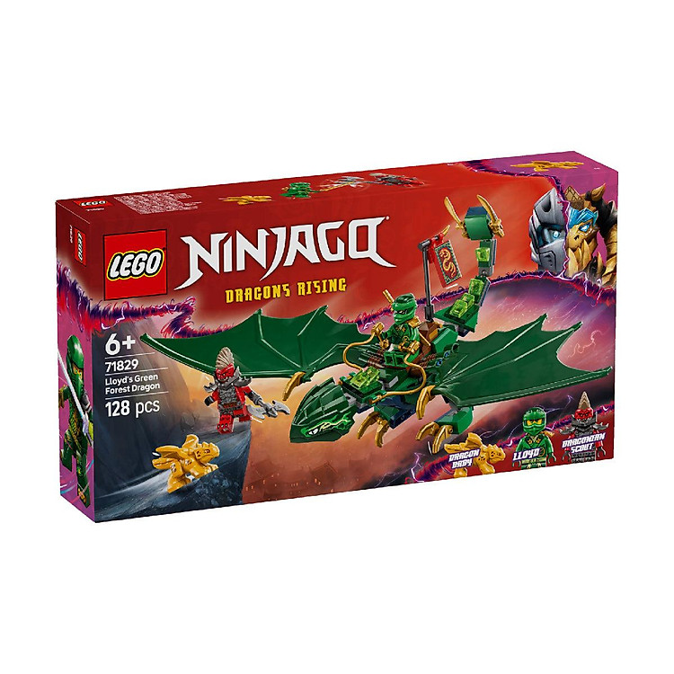 Mua tại Tiki: Mua Đồ Chơi Lắp Ráp Rồng Rừng Xanh LEGO Chính hãng Giá tốt