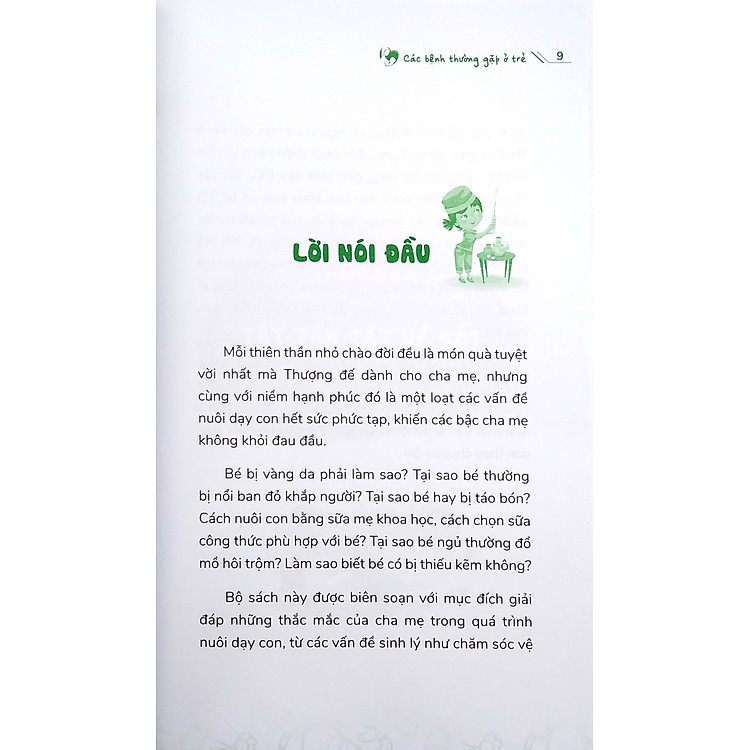 1001 Vấn Đề Nuôi Dạy Con - Các Bệnh Thường Gặp Ở Trẻ - Ảnh 3