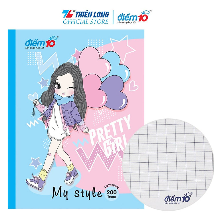 Tập Học Sinh 200 Trang 4 Ô Ly Ngang Điểm 10 (5-10 Tập) - Ảnh 5