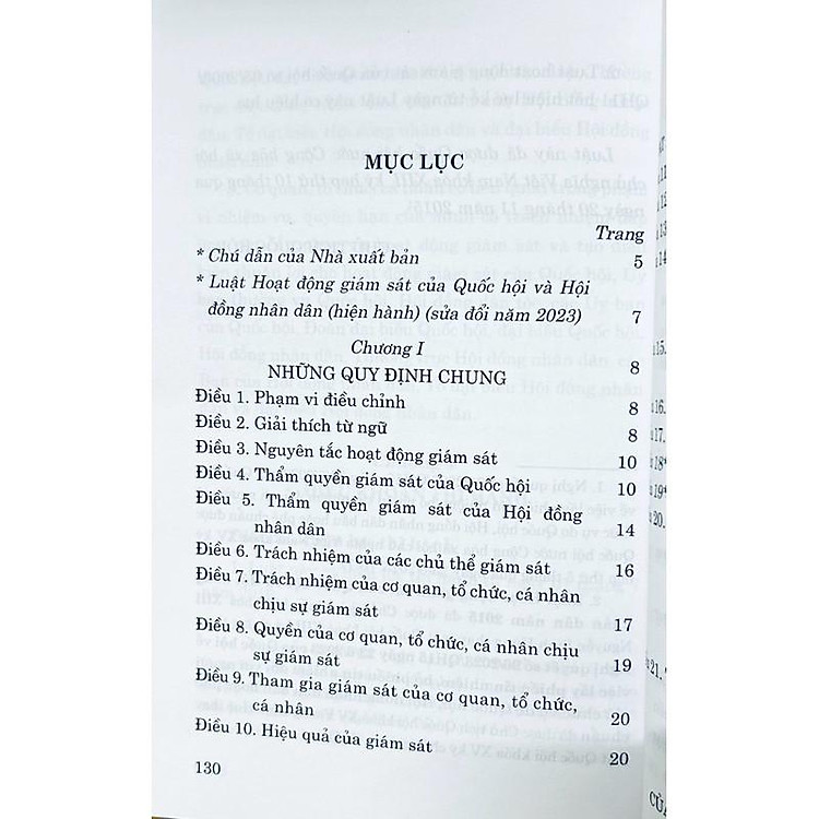 Luật Hoạt Động Giám Sát Của Quốc Hội Và Hội Đồng Nhân Dân (Hiện Hành) (Sửa Đổi Năm 2023) - Ảnh 6