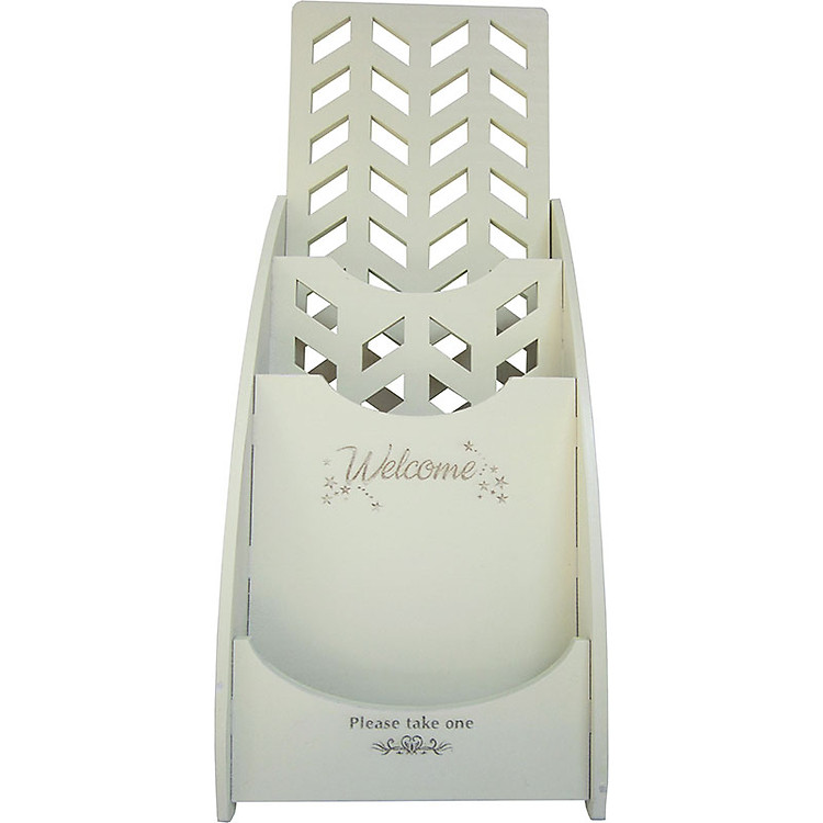 Kệ đựng tờ rơi K2A6 (trắng kem)