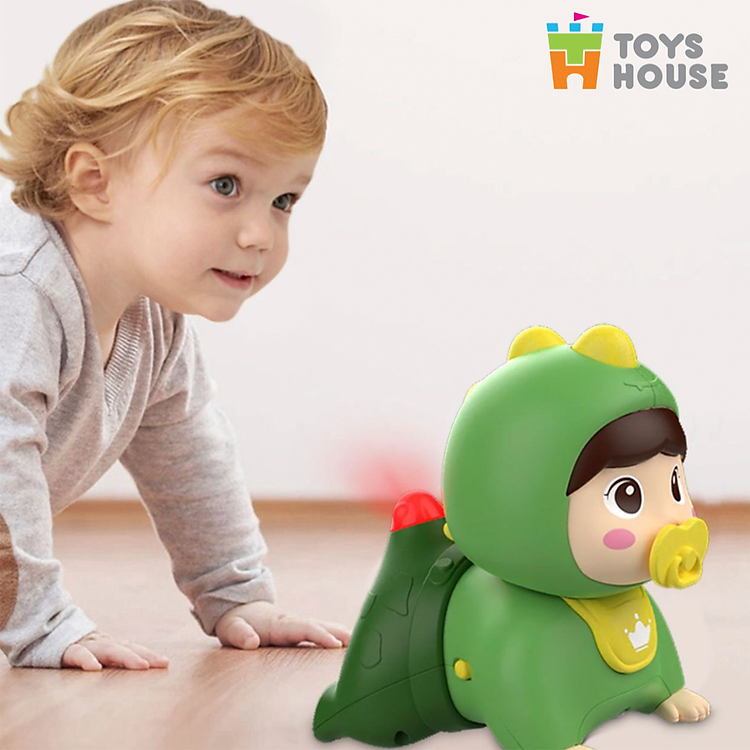 Búp bê tập bò có nhạc Toyshouse HE0709 Chính hãng Tiết kiệm - Hình ảnh 5