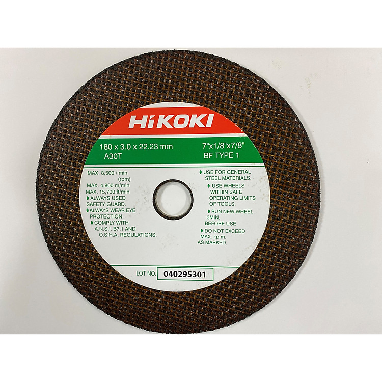 Đá cắt HiKOKI 180mm 702171