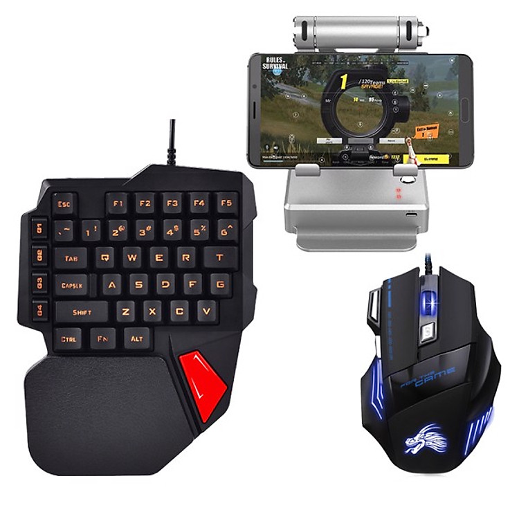 Combo Dock Gamesir Battle Dock X1 + Bàn phím bán cơ Aturos K108 + chuột Dragon - Hàng chính hãng