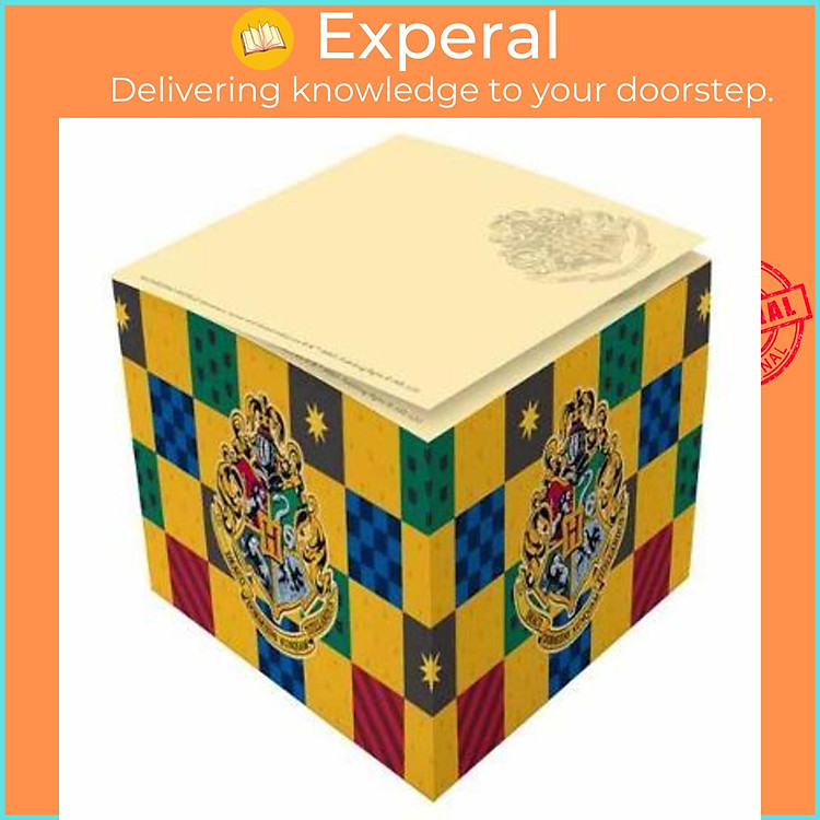 Sách - Harry Potter: Hogwarts Memo Cube by Insight Editions (US edition, paperback)