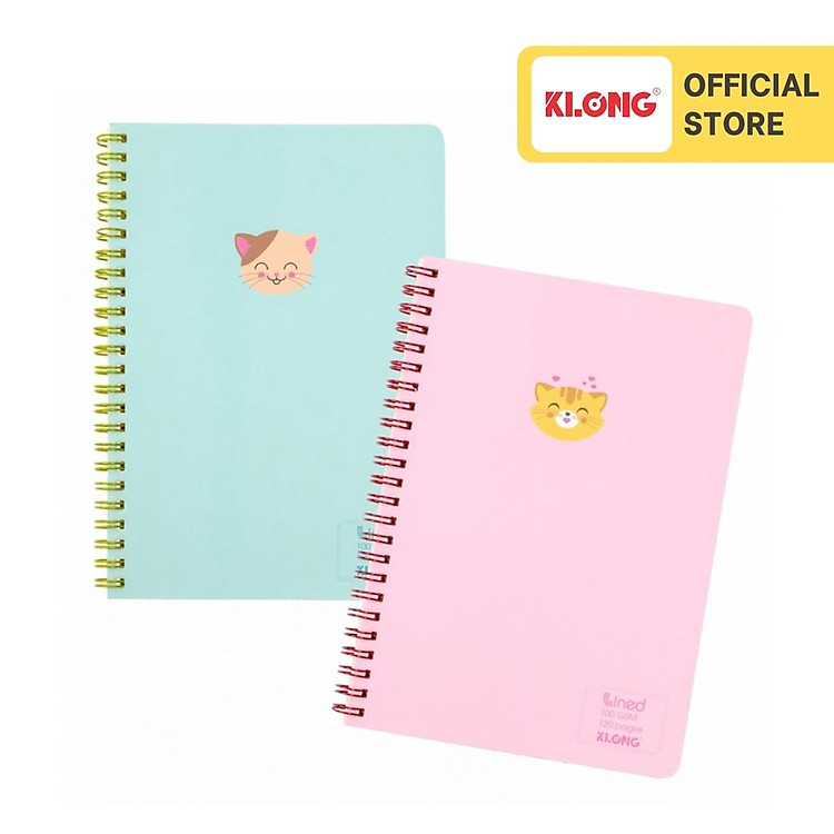 Sổ kẻ ngang lò xo kép A5 (120 trang)