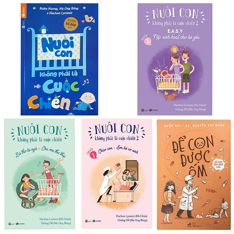 Bộ Nuôi Con Không Phải Cuộc Chiến (Tái Bản 2019)