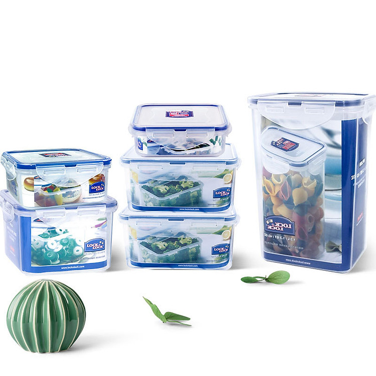 Bộ 6 Hộp Bảo Quản Lock&Lock Classic HPL855S906