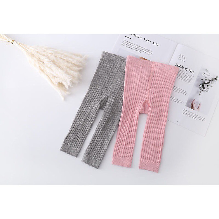 Quần tất cho bé - Quần tất len không bàn cho bé gái