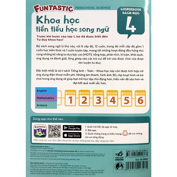 Khoa Học Tiền Tiểu Học Song Ngữ - Sách Học Tập 4 - Ảnh 6