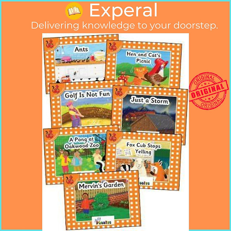 Mua Sách - Jolly Phonics Orange Level Readers Complete Set : in