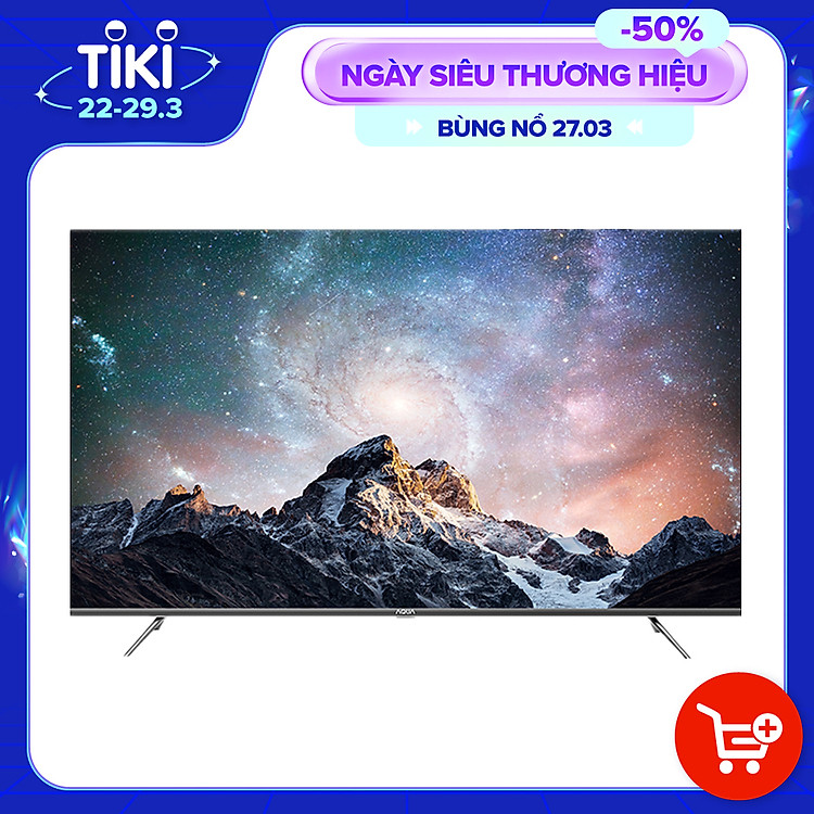 Android Tivi QLED Aqua 4K 75 inch LE75AQTS5UG - Hàng chính hãng - Giao tại Hà Nội và 1 số tỉnh toàn quốc