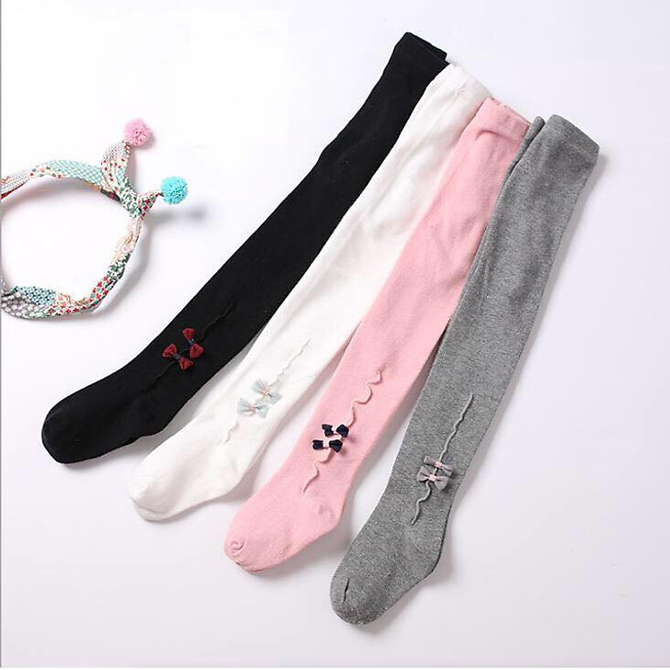 Quần tất liền bàn cao cấp cho bé gái (3 - 12 tháng)