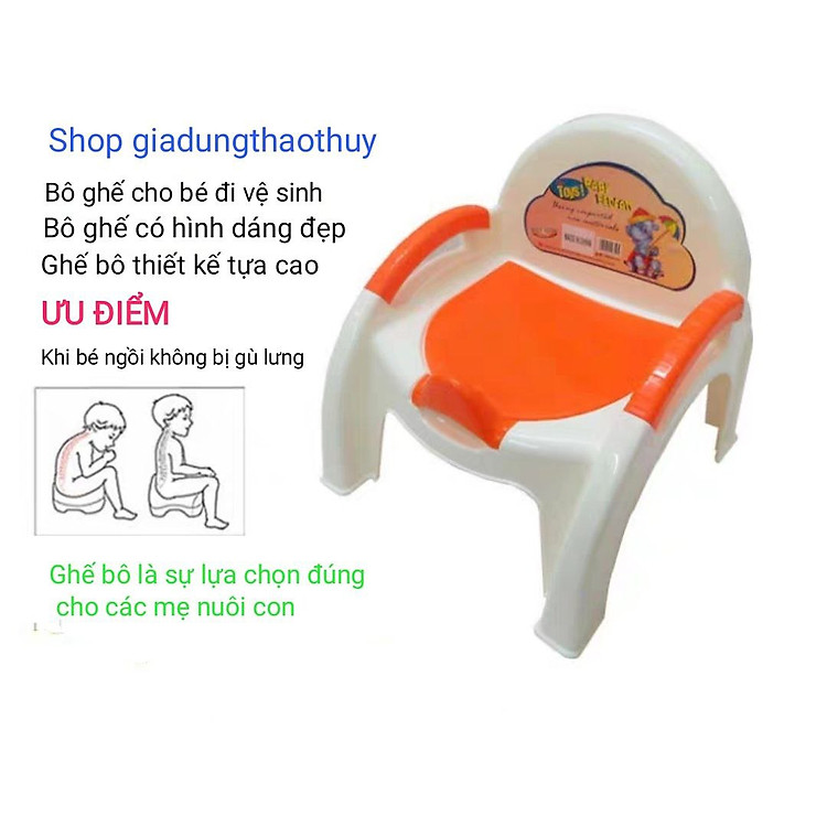 Ghế Bô Vệ Sinh Cho Bé Tiện Dụng Chính hãng Giá rẻ - Hình ảnh 5