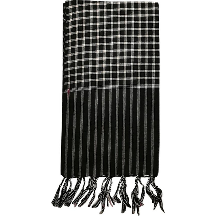 Khăn Rằn Tốt (160 x 40 cm) - Đen