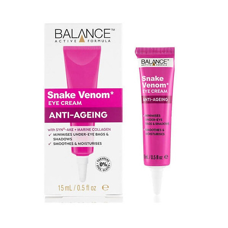 Kem Dưỡng Mắt Nọc Rắn Balance Active Formula Snake Venom Eye Cream 15ml