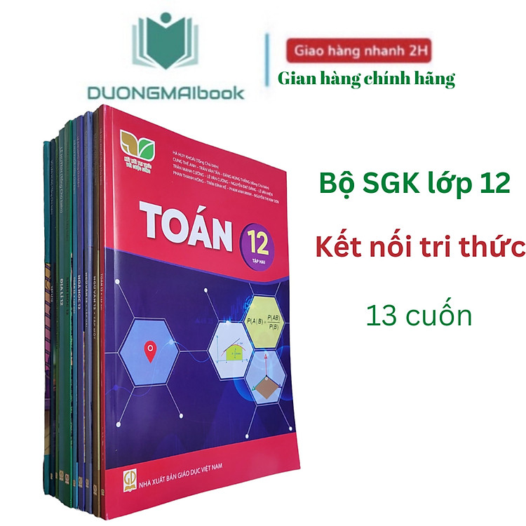 Sách - Trọn bộ 13 cuốn sách giáo khoa lớp 12 (Kết nối tri thức với cuộc sống)