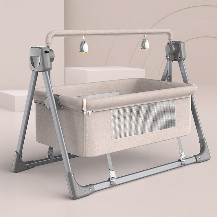 Nôi điện lắc lư đa năng cho bé Chính hãng Giá rẻ - Hình ảnh 5