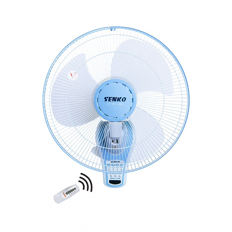 Quạt treo tường remote Senko Hàng Chính Hãng - TR1428 - Giao màu ngẫu nhiên