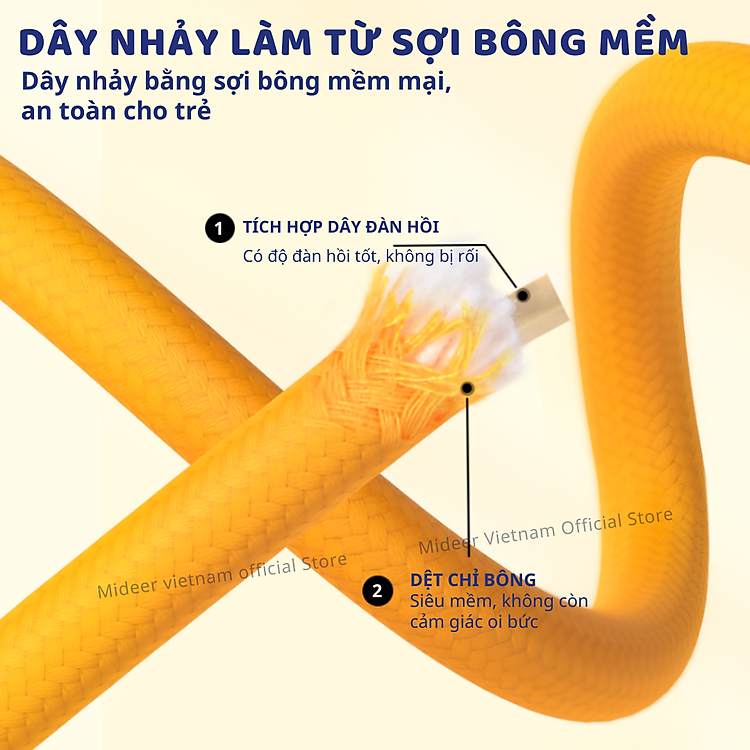 Dây nhảy Mideer cho bé từ 6-10 tuổi Chính hãng Giá tốt - Hình ảnh 5