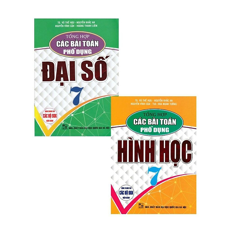 Sách - Tổng Hợp Các Bài Toán Phổ Dụng Đại Số + Hình Học - Lớp 7 - Dùng Chung Cho Các Bộ SGK Hiện Hành - Hồng Ân
