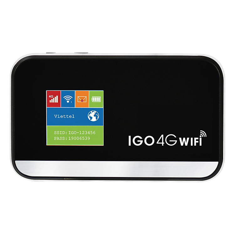 Bộ Phát Wifi 4G IGO A368 - Hàng Chính Hãng
