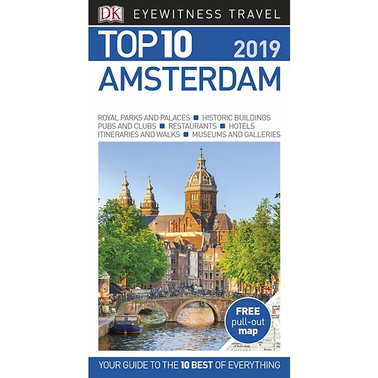 Sách DK Eyewitness Top 10 Amsterdam