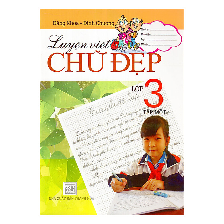 Sách Luyện Viết Chữ Đẹp Lớp 3 (Tập 1)